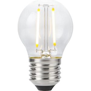 SPL E27 LED Lamp 2W Dimbaar - CRI 93 - Extra Warm Wit - LED Filament G45 - Vervangt 16W - Per Stuk