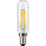 123led - LED Lamp - Helder - E14 - Buis T25 - Filament - Dimbaar - 4W (32W)