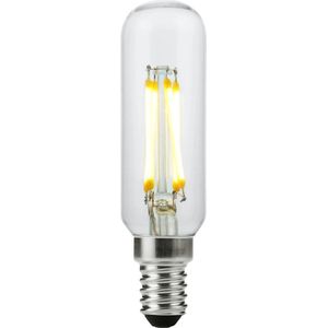 123led - LED Lamp - Helder - E14 - Buis T25 - Filament - Dimbaar - 4W (32W)