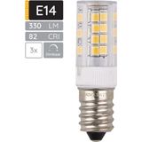 SPL - E14 LED Lamp - Warm Wit - 3.5W - Dimbaar - 330 lumen - LED Buislamp T17 - 3 Stuks
