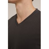 WE Fashion Heren T-shirt van biologisch katoen