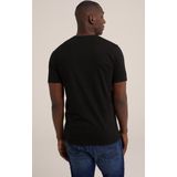 WE Fashion Heren T-shirt van biologisch katoen