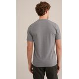 WE Fashion Heren T-shirt van biologisch katoen