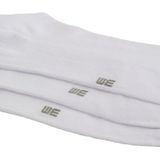 WE Fashion - Sneakersokken - Set van 3 Paar - Heren - Zwart