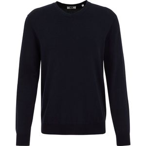 Fundamentals - Slim Fit - Trui - Blauw - Katoenmix