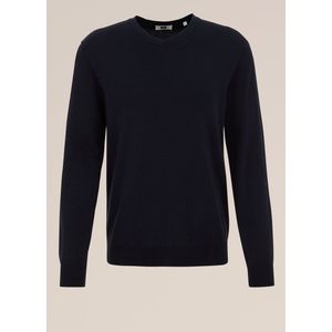 Fundamentals - Slim Fit - Trui - Blauw - Katoenmix