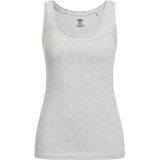 WE Fashion Singlet met Biologisch Katoen Grijs