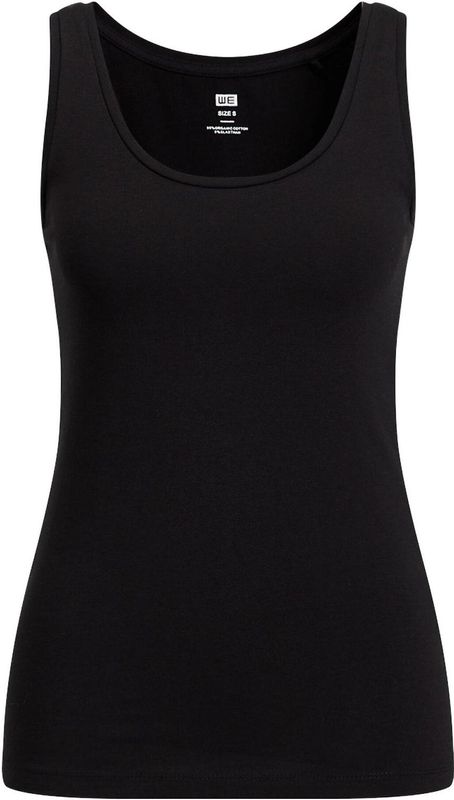 WE Fashion - Singlet - Katoenblend - Ronde Hals - Brede Schouderbanden