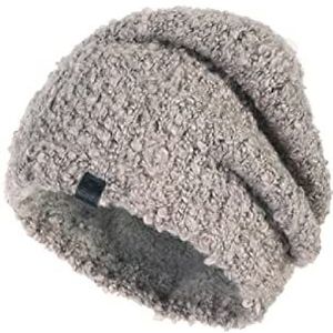 BICKLEY + MITCHELL Womens Cozy Teddy Lined Beanie 62160-01 muts, grijs, Eén maat voor vrouwen