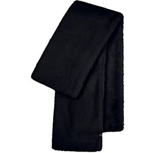 Bickley + Mitchell Heren Super Soft Faux-Fur Womens Scarf 2033-02-9-20, Zwart, One Size, zwart, One Size