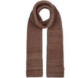 Bickley + Mitchell Dames Basic Rib Mens Scarf 1003-02-10-140, Brown Twist, One Size