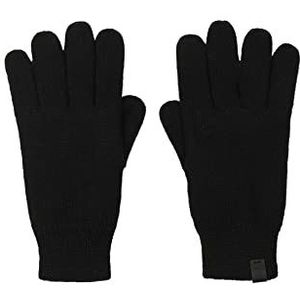 BICKLEY+MITCHELL Heren handschoenen Basic met fleecevoering 1021-03-12-20, zwart, één maat, zwart, zwart.
