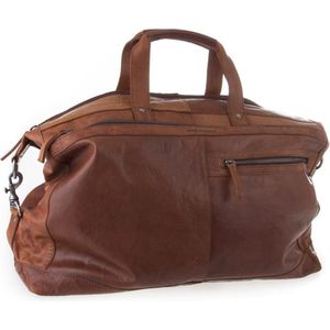 Spikes & Sparrow Leren Weekendtas 24486 Brandy