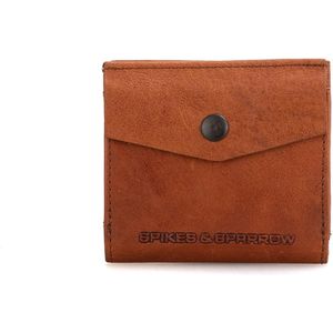 Spikes en Sparrow Wallet S Portemonnee RFID Brandy