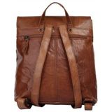 Spikes & Sparrow  Rugtas / Rugzak / Schooltas - Bronco - 9 Liter - Leer - Cognac