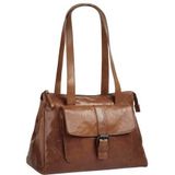 Spikes & Sparrow Medium  Schoudertas / Crossbody Tas  Dames - Leer - Bronco  -  Cognac