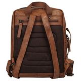 Spikes & Sparrow Laptoprucksack, echt Leder