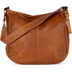 Leather Shoulder bag - Megan - Tan