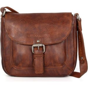 Crossbody met klep - Miran - Brandy