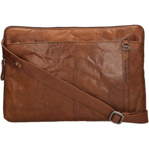 Spikes & Sparrow Laptoptas / Werktas / Aktetas - 15.6 inch - Leer - Seattle - Cognac