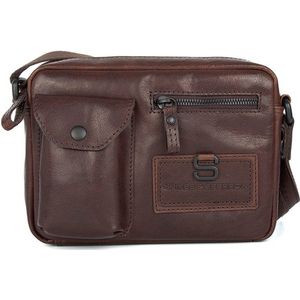 Leren Crossbodytas - Nashville - Donkerbruin