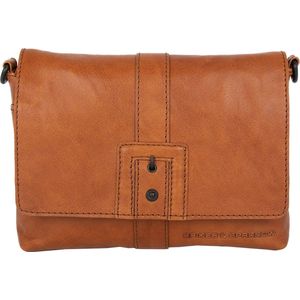 Spikes & Sparrow Dames Clutch / Handtas / Crossbody tas - Durante - Cognac