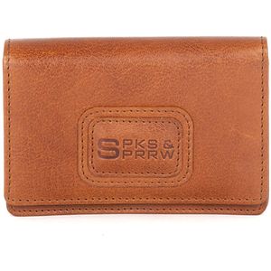 Spikes en Sparrow Wallet Portemonnee RFID Quella Brandy
