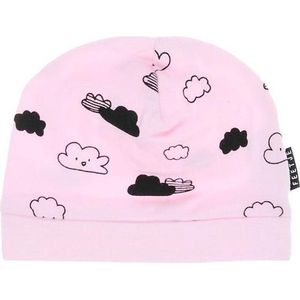 Feetje aop muts The Cutest|Roze|1 Size