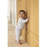 Feetje - Wafel Pyjama - Grijs Melee