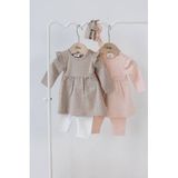 Feetje - The Magic is in You Jurk - Taupe Melange - Zacht Materiaal