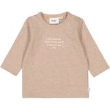 Feetje Longsleeve Taupe melange - The Magic is in You