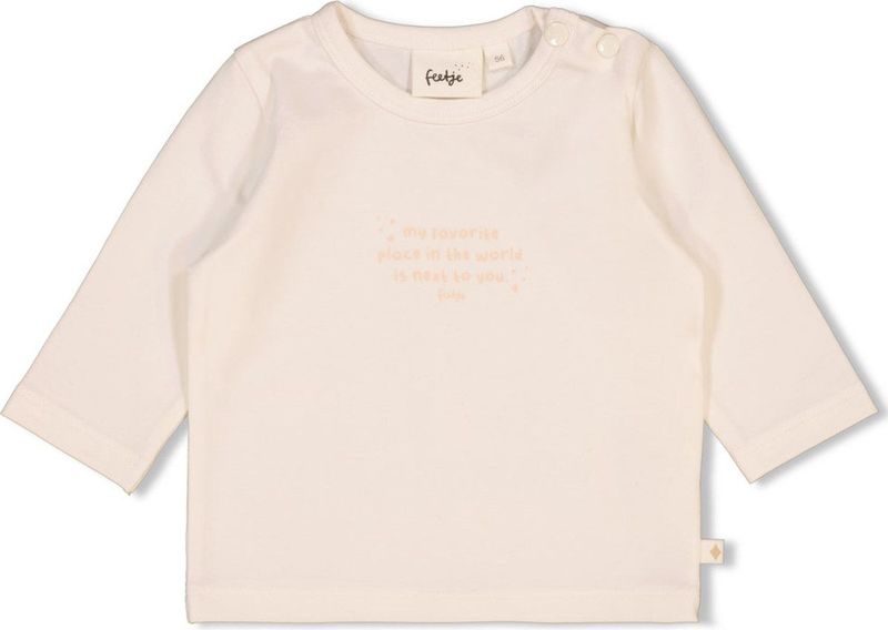 Feetje - Longsleeve - Katoen - Ronde Hals - Drukknoopsluiting