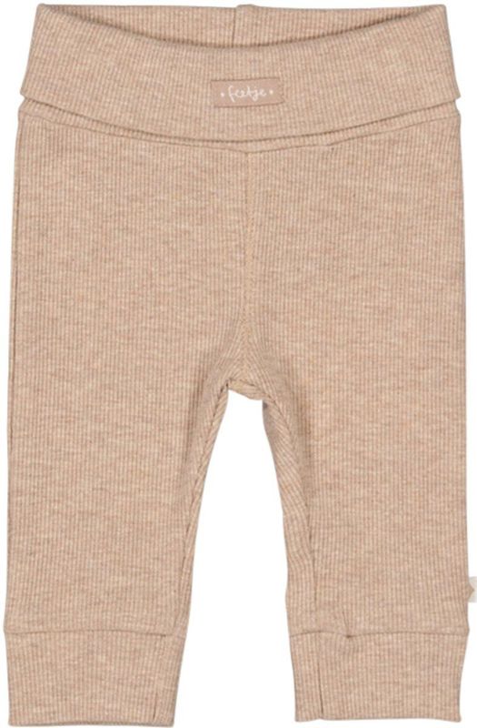 Feetje - The Magic is in You Rib Broek - Taupe Melange - Katoen