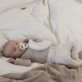 Feetje - Rib Broek - Streep - Taupe Melange