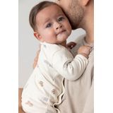 Feetje geschenkset boxpak + muts met all over print offwhite