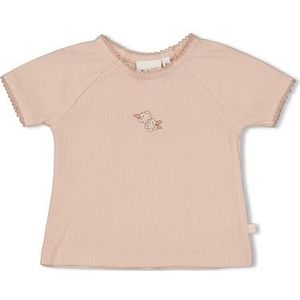 Feetje - Flower Field - T-shirt - Licht Rose - Katoen
