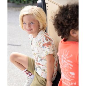 Sturdy - Happy Rio T-shirt - Bruin - Katoen