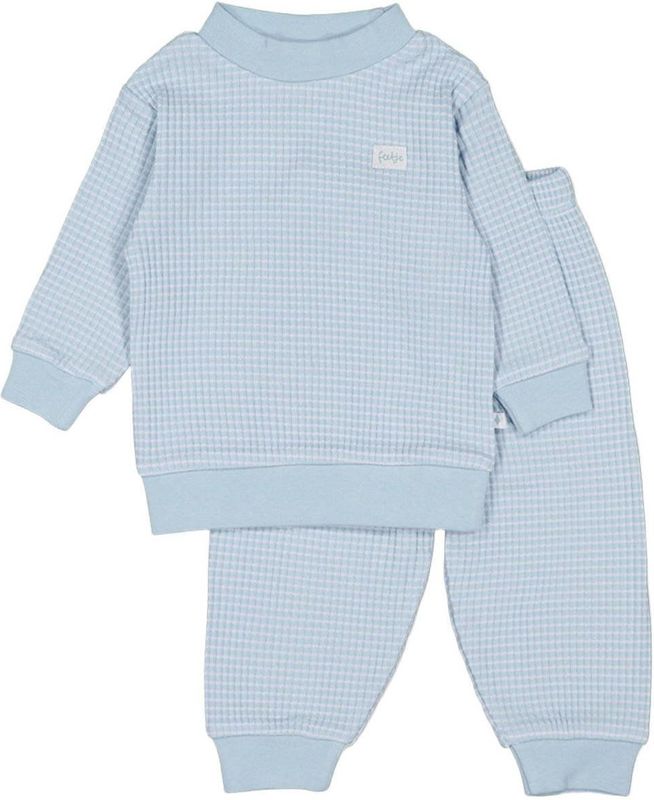 Feetje - Wafel Pyjama - Lichtblauw - Unisex
