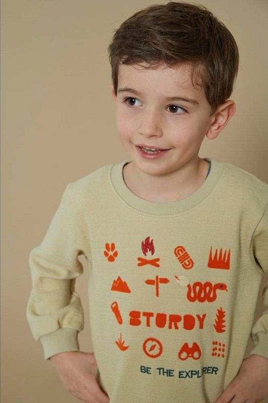 Sturdy - Sweater - 100% Katoen - Ronde Hals - Lange Mouwen