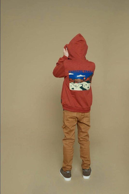 Sturdy - Chasing Trails - Vest - Donker Oranje