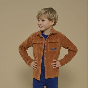 Sturdy - Overhemd - Bruin - Lange Mouwen - Met Borstzakken