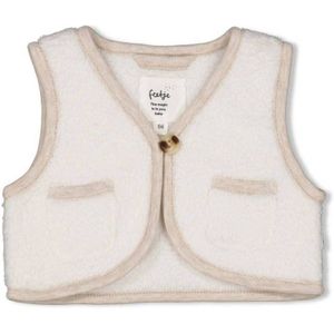 Feetje - Dear Autumn - Gilet - Ecru - Mouwloos - V-hals