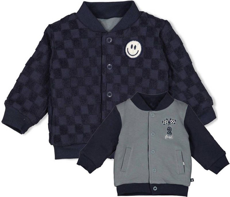 Feetje - Let's Go! - Vest - Omkeerbaar - Lange Mouwen - Met Zakjes