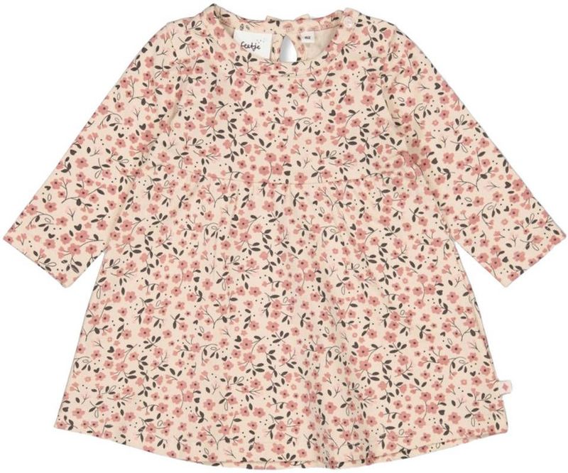 Feetje - Woodland Bloom - Jurk - Lange Mouwen - Ruches