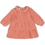 Feetje - Woodland Bloom - Jurk - Zachte Velours Ribstof - Lange Mouwen