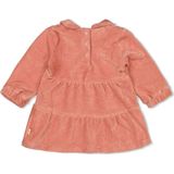 Feetje - Woodland Bloom - Jurk - Zachte Velours Ribstof - Lange Mouwen