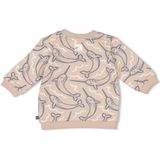 Feetje - Sweater - Narwal-design - Zacht Katoen - Met Drukknoopjes