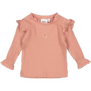 Feetje - Longsleeve - 100% Katoen Rib Ajour - Met Drukknoopsluiting