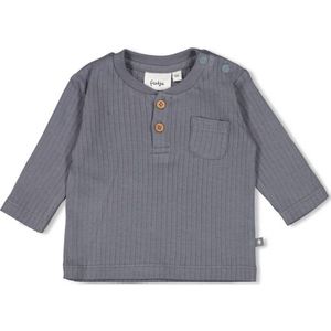 Feetje - Longsleeve - Zacht Katoen - Ronde Hals - Drukknoopsluiting