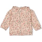 Feetje - Woodland Bloom - Sweater - Zacht Katoen en Polyester - Met Ruches en Drukknoopsluiting